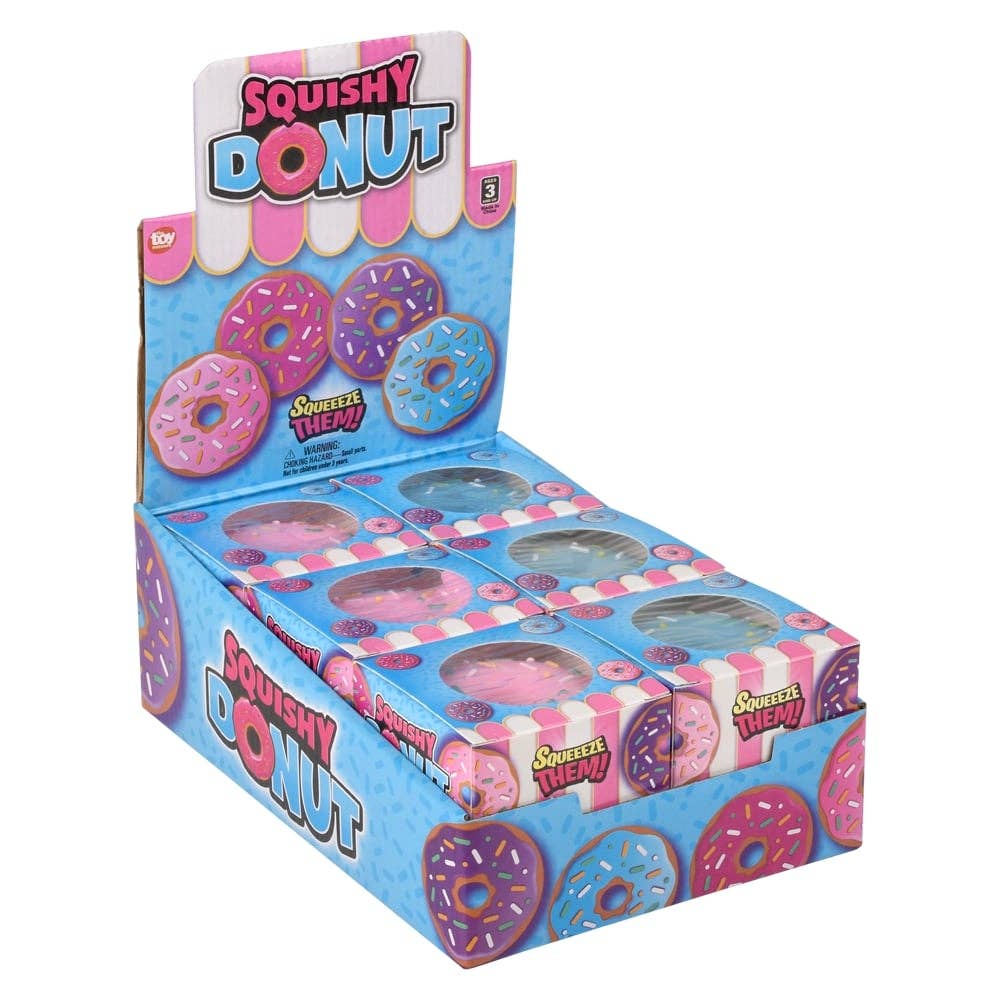 La Luna Bella 3" Squish and Stretch Donut