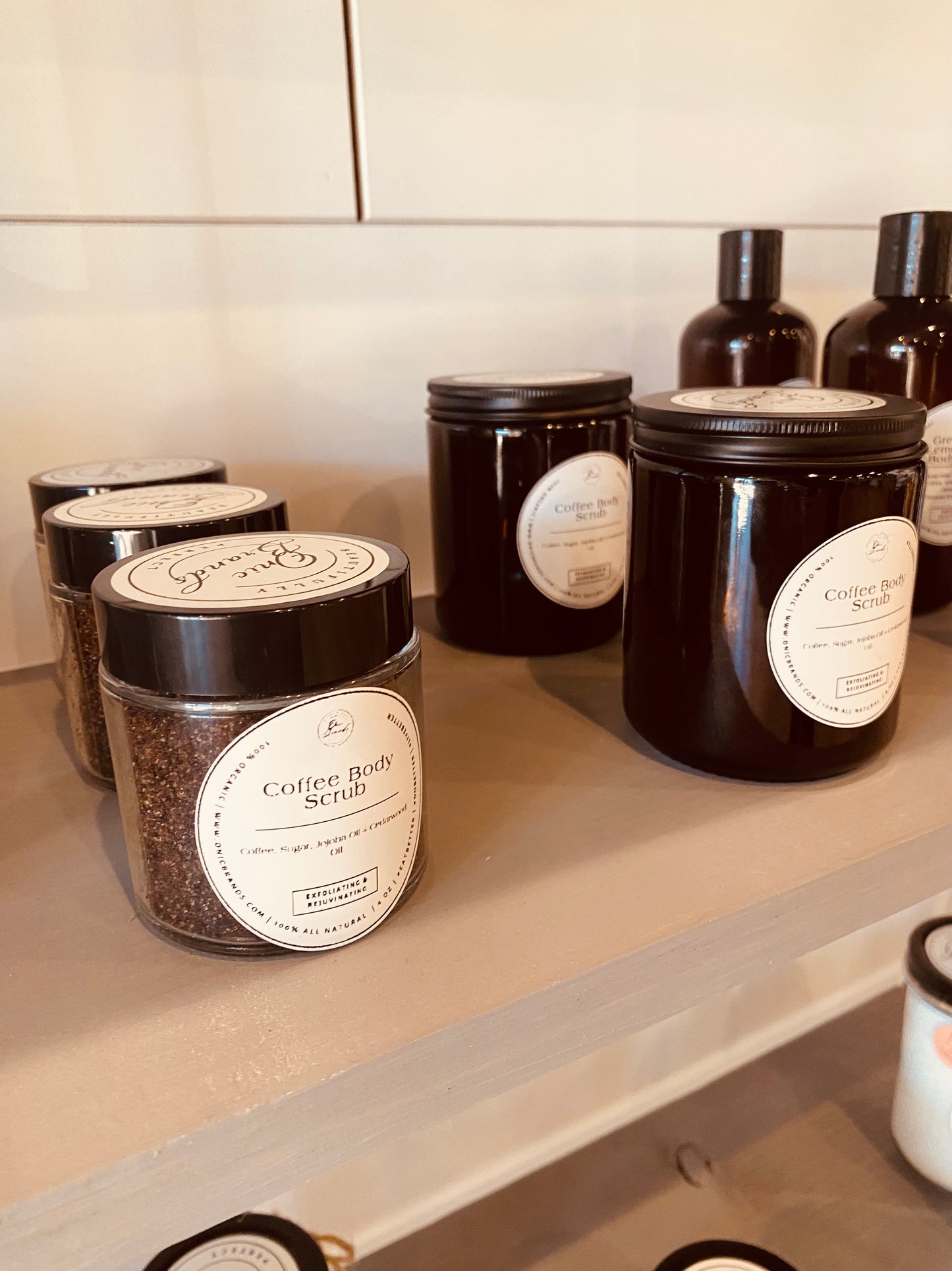 Onic Brands Coffee Body Scrub