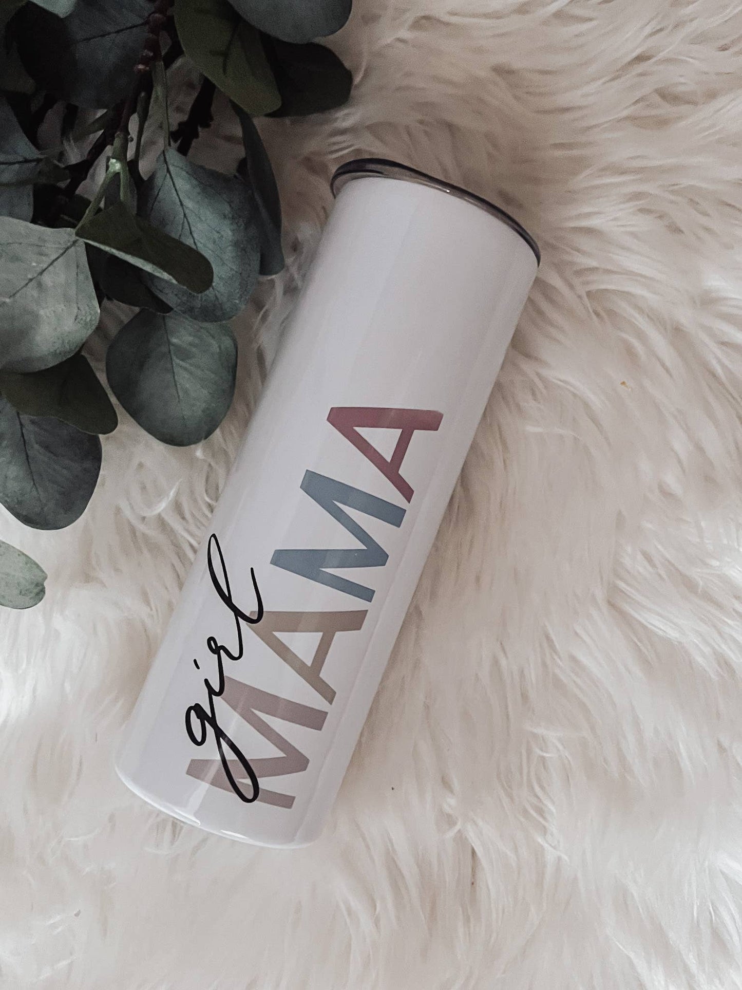 Girl Mama 20 oz Skinny Tumbler
