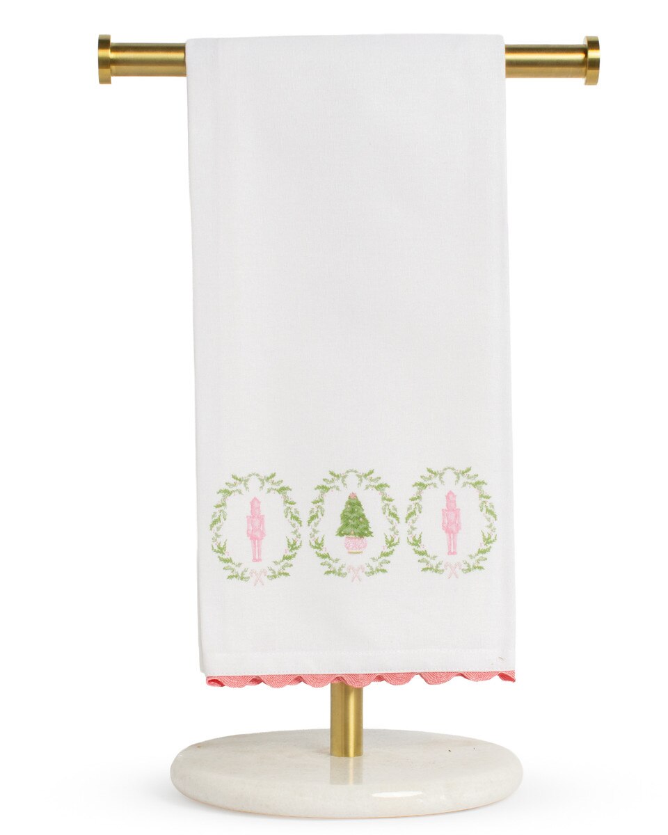 Royal Standard Nutcracker Trellis Hand Towel