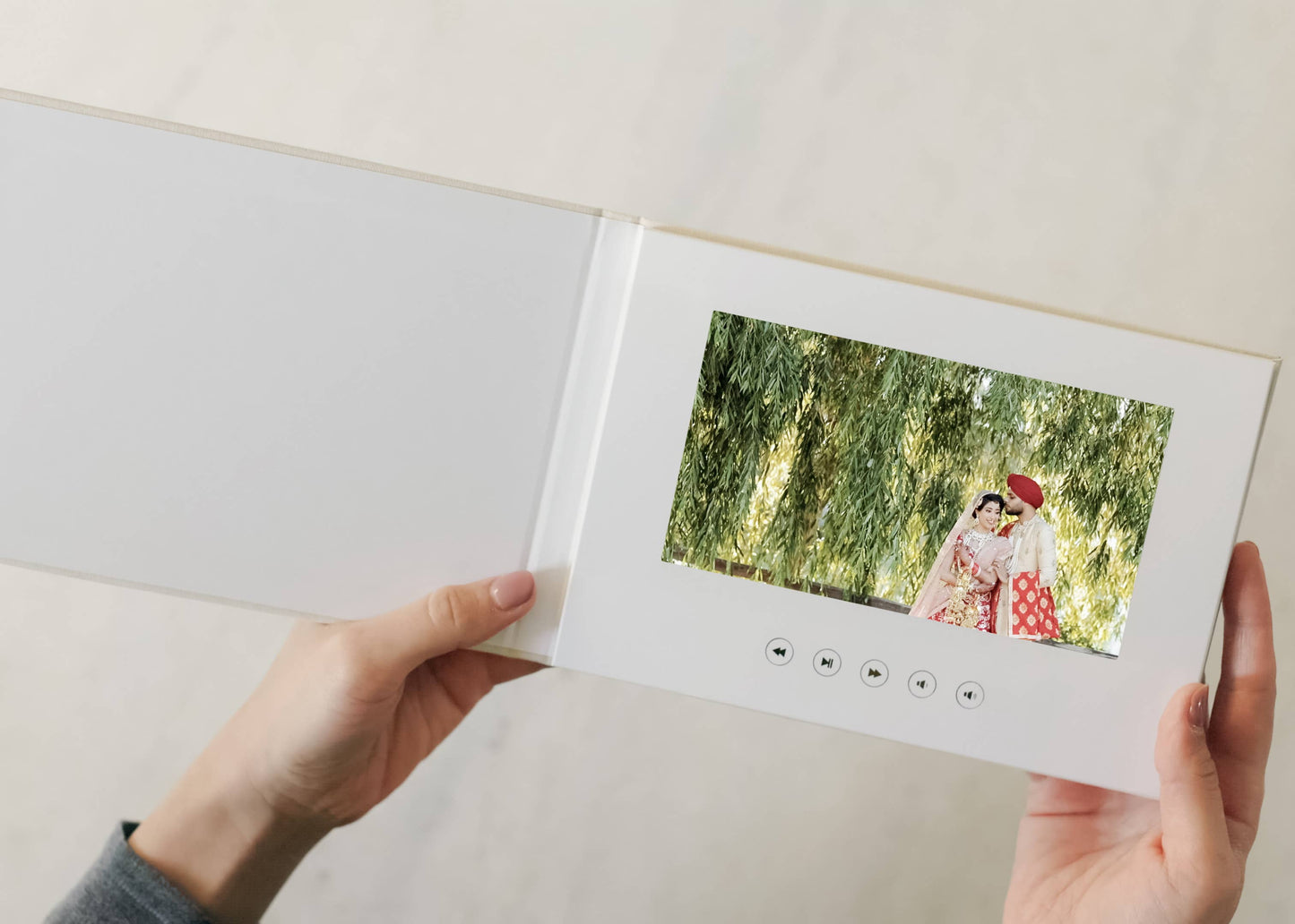 Motion Books MEMORIES Video Album | Video Book that Play Videos