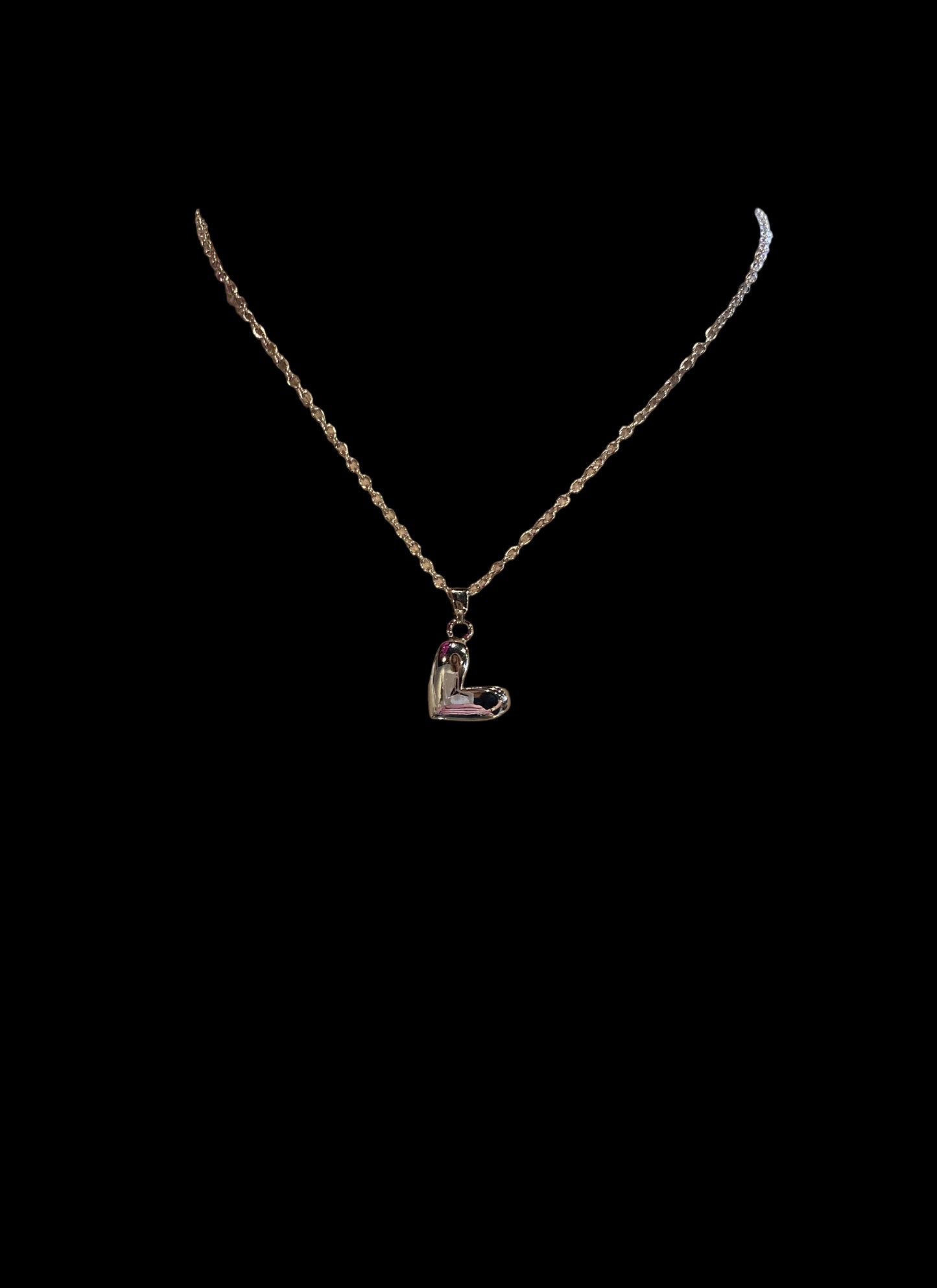 The "Lira" Floating Heart Pendant
