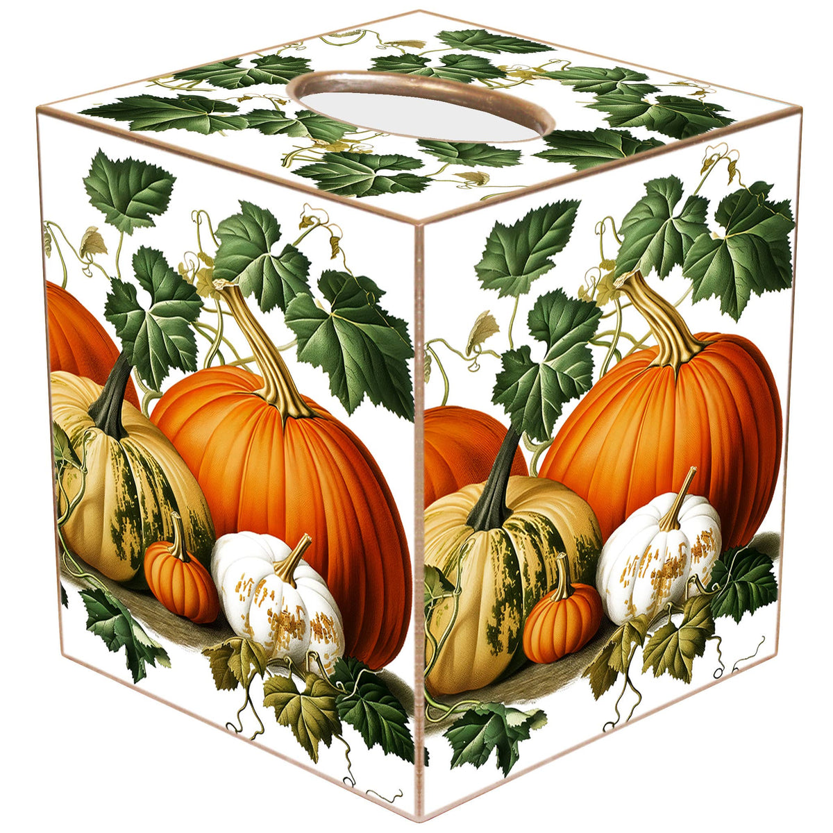 Marye-Kelley Pumpkin Patch Tissue Box