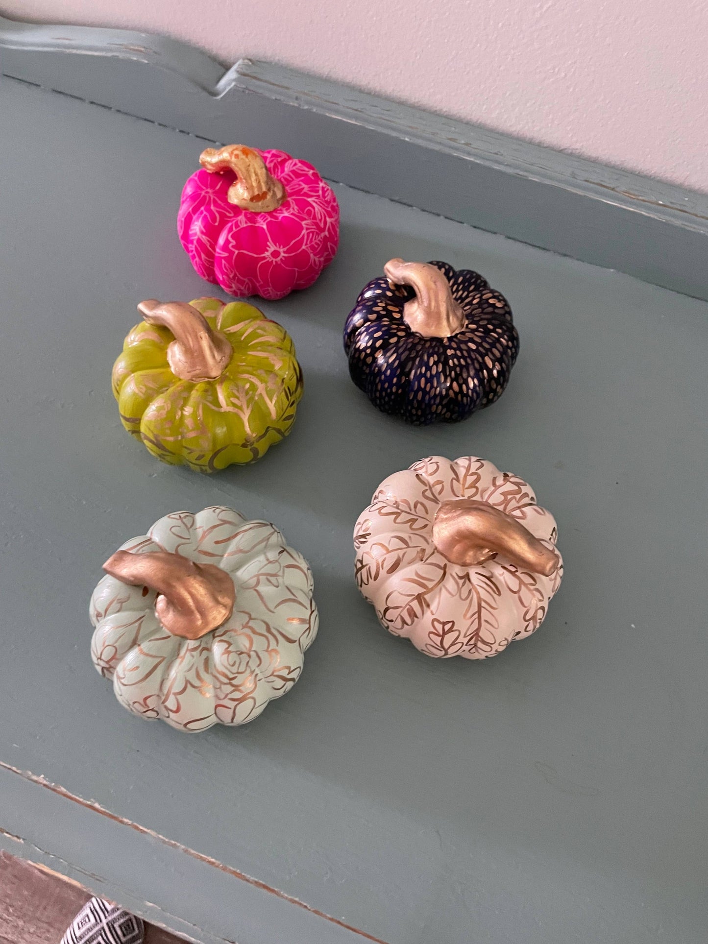 Jessica Reynolds Indigo Mini Pumpkin