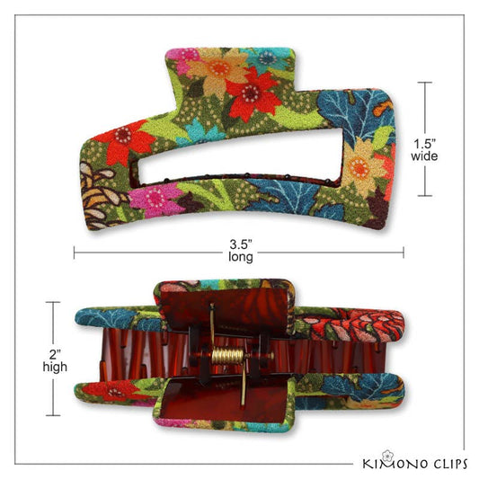 Kimono Clips Large Angle