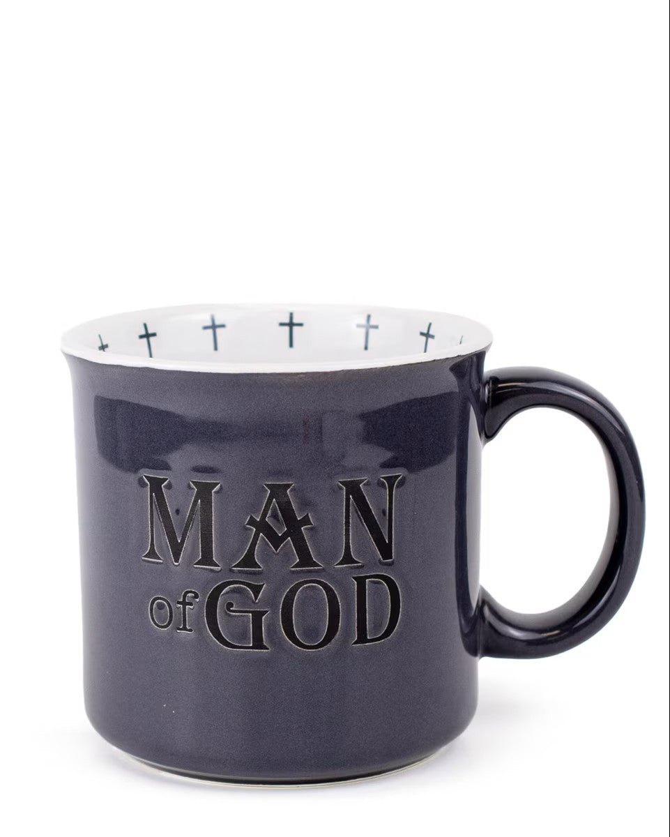 Royal Standard Man of God Mug Grey/Black 14oz