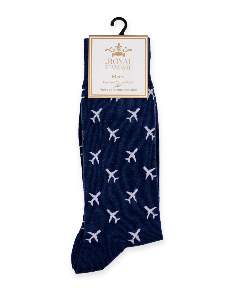 Royal Standard Men’s Airplane Socks