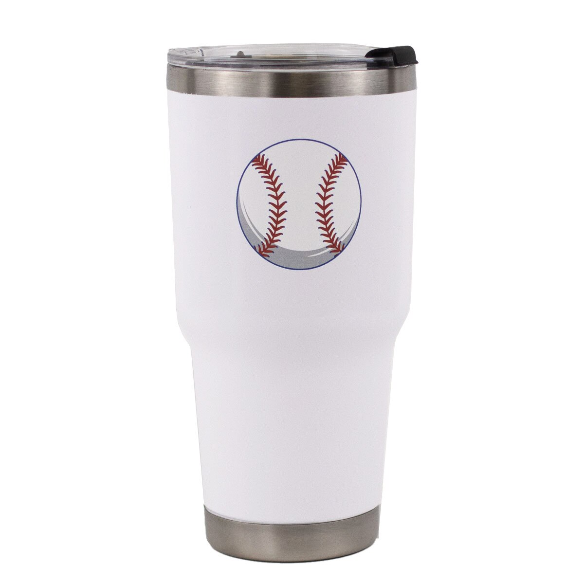 Royal Standard Baseball Tumbler White 30 oz.