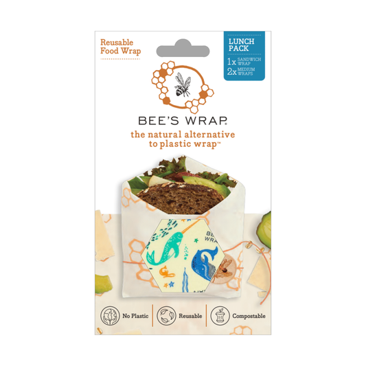 Bee’s Wrap® Lunch 3 Pack - Under The Sea Print