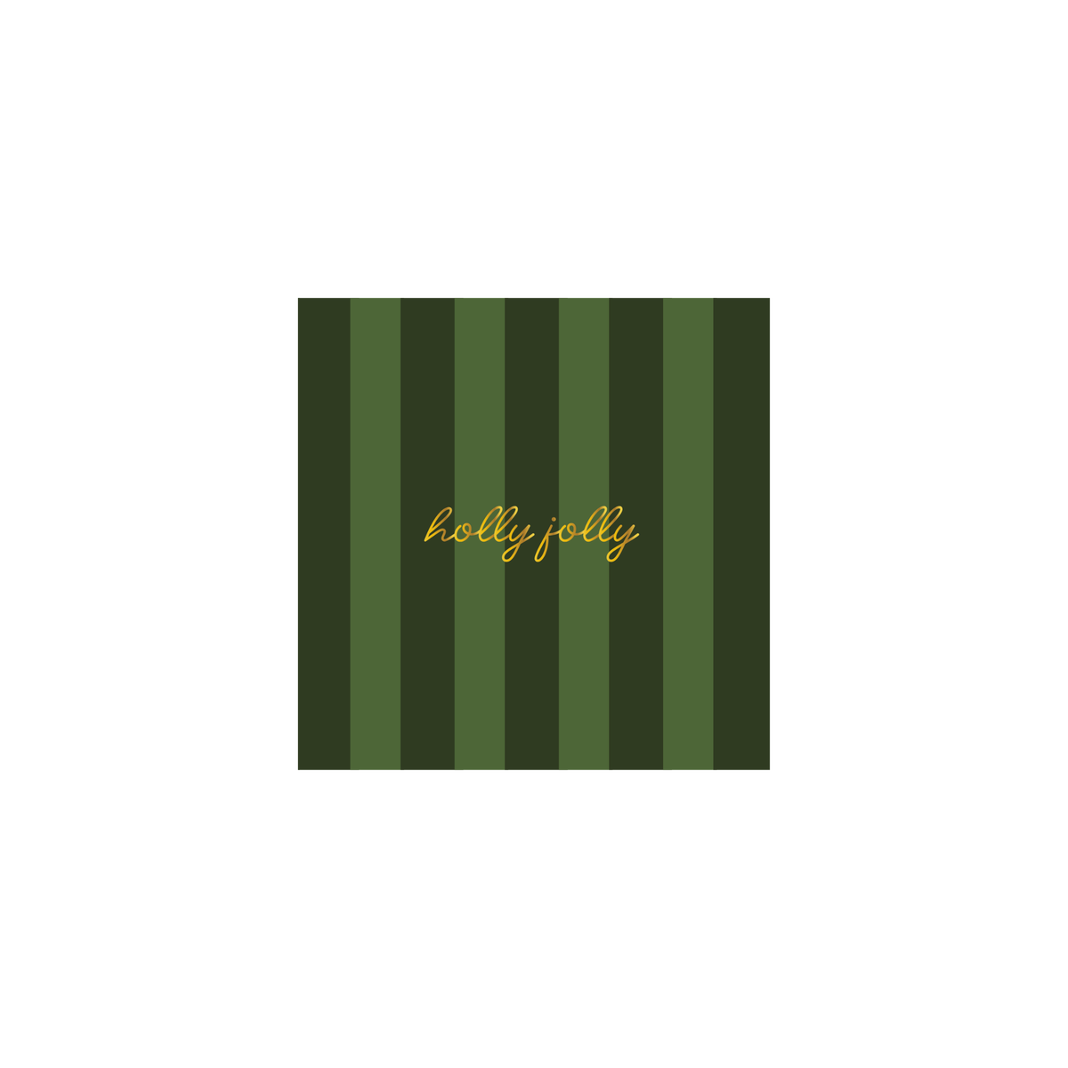 Emergency Confetti Holly Jolly Cocktail Napkins