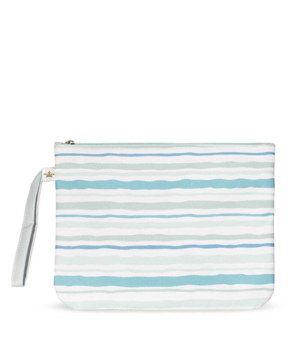Royal Standard Spyglass Stripe Wet/Dry Bag (Light Blue/Multi) 12x9
