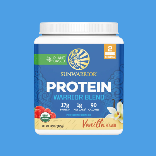 SUNWARRIOR- Warrior Blend Vanilla Protein - Pea Protein Powder