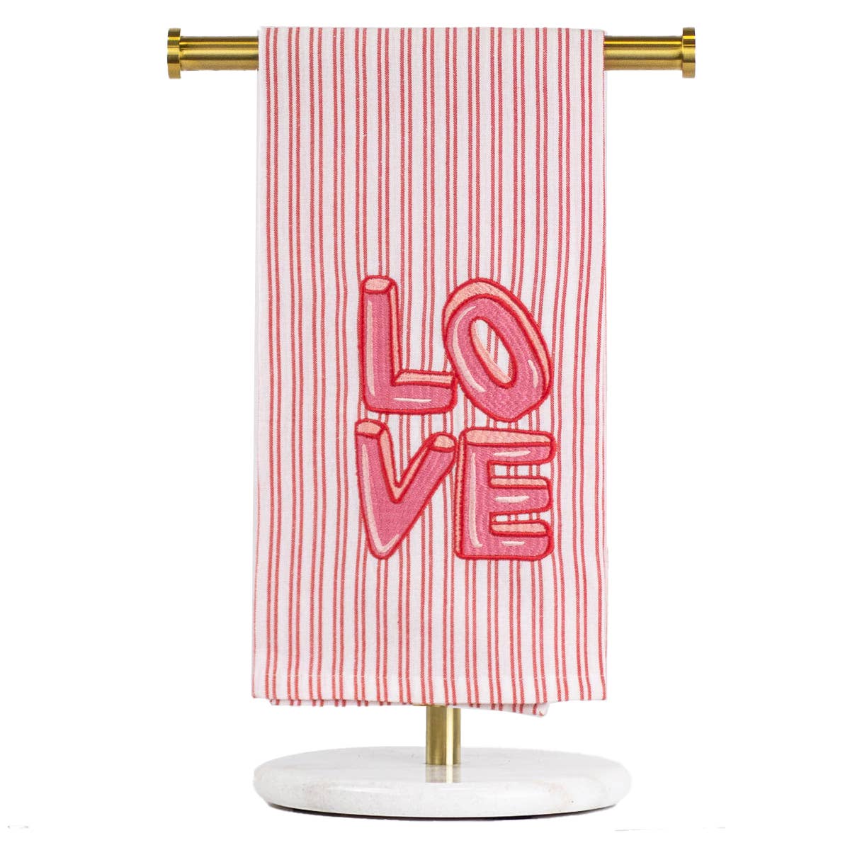 Royal Standard True Love Hand Towel White/Pink/Red 20x28