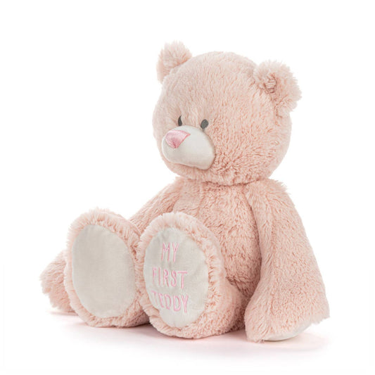 Demdaco's My First Teddy Bear 16" - Pink