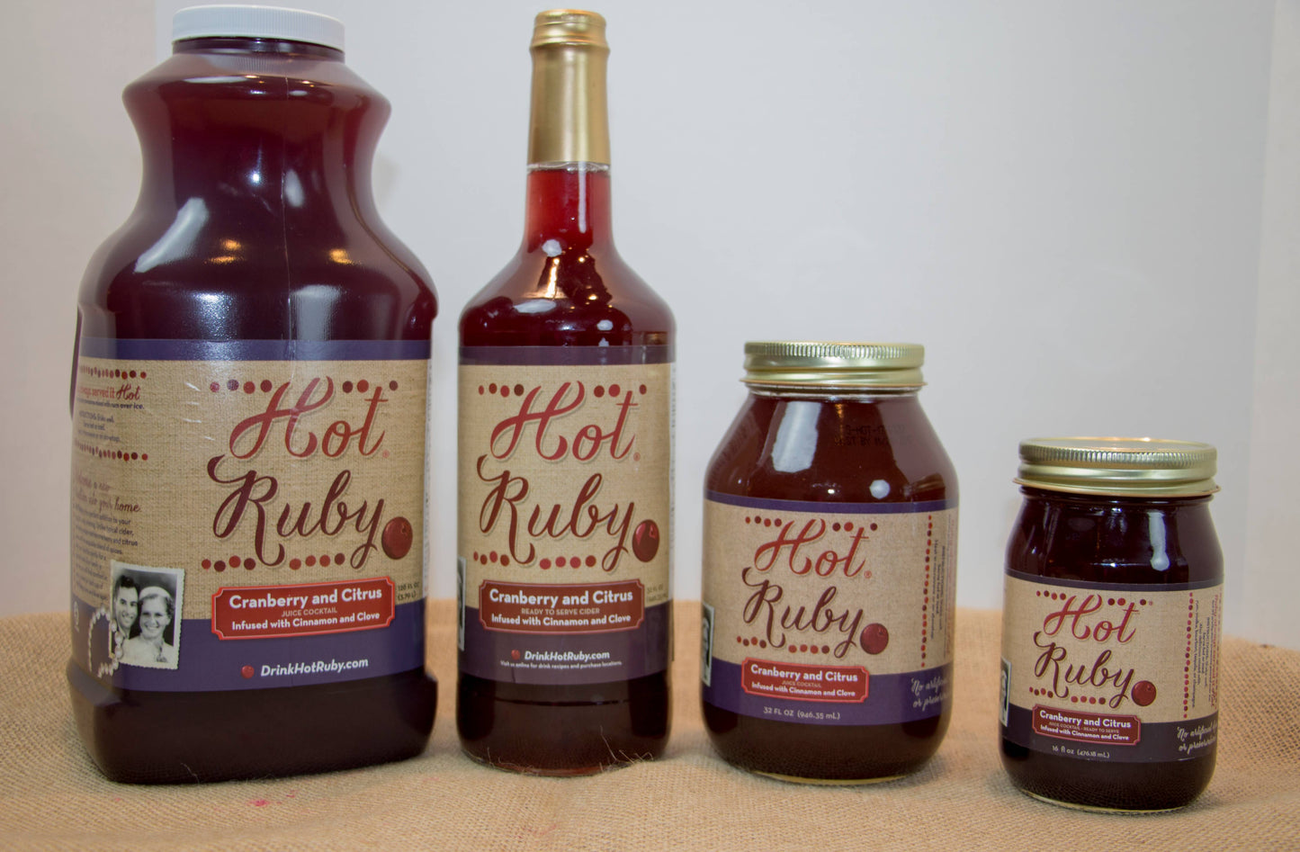 Hot Ruby Cranberry Cider Gallon Size