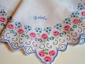 Bridal Hanky Card