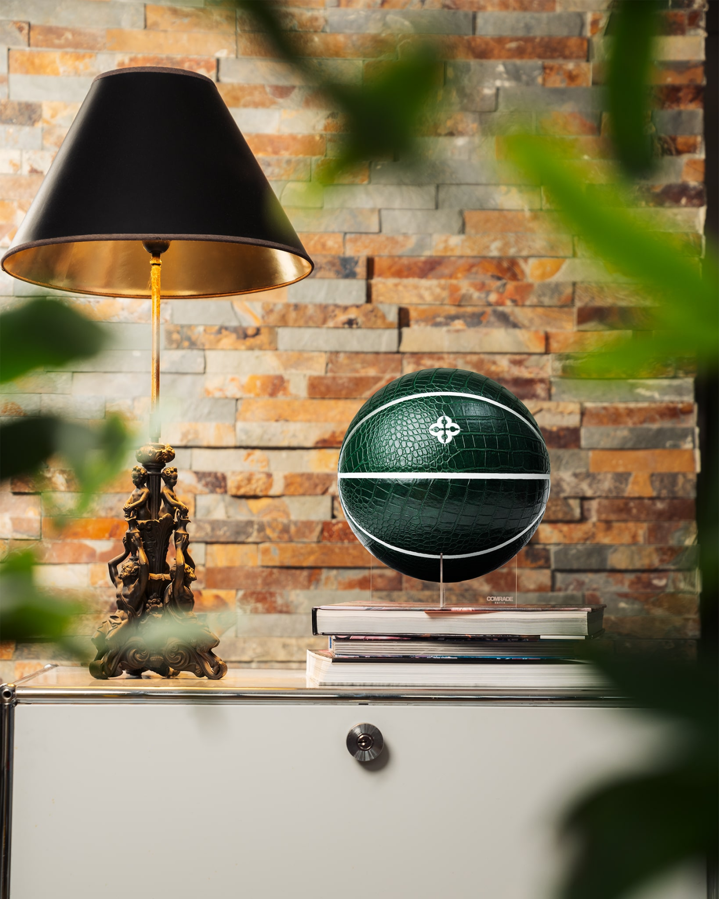 Comrade Berlin Croco Designer Basketball In Alligator