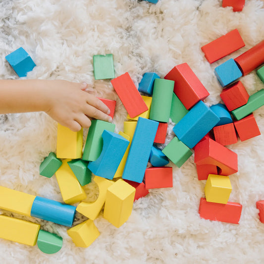 Melissa & Doug 100 Wood Block Set