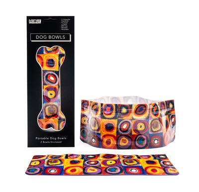 Modgy Kandinsky Circles Dog Bowls