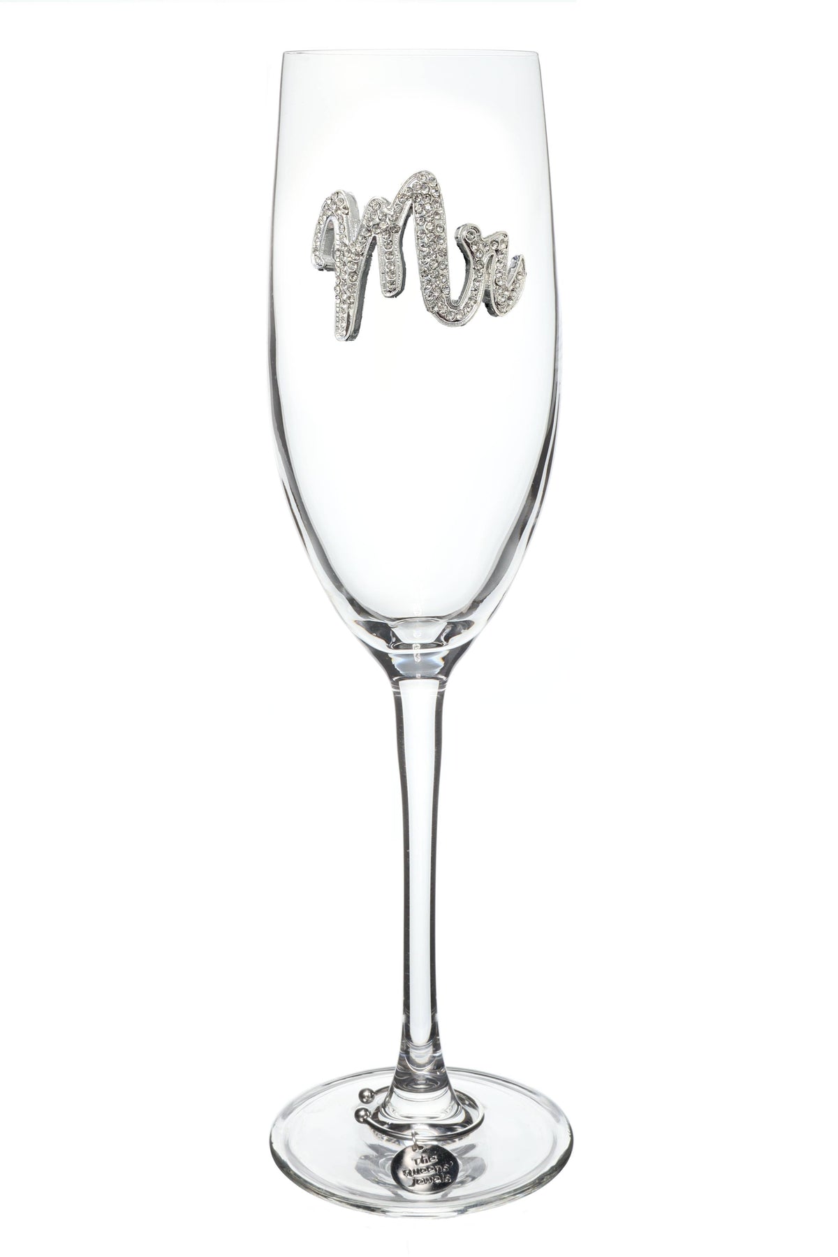 Queens' Jewels Mr Jeweled Stemmed Champagne Flute