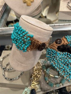 Baja Beaded Necklace & Bracelet Set