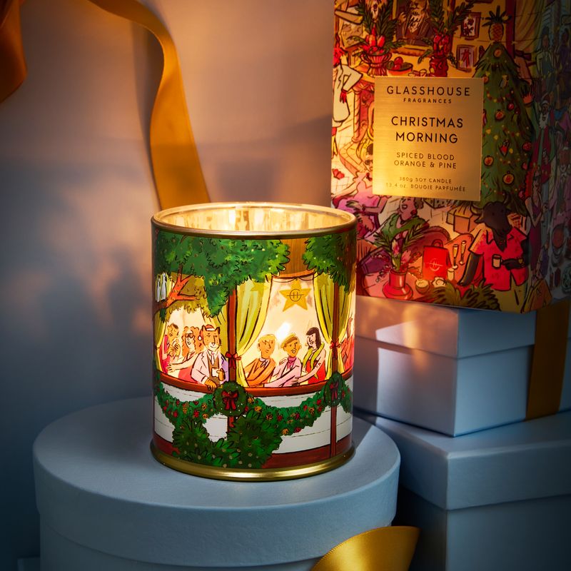 Glasshouse Christmas "Christmas Morning" Candle