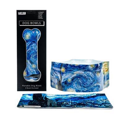Modgy Vincent van Gogh Starry Night Dog Bowl