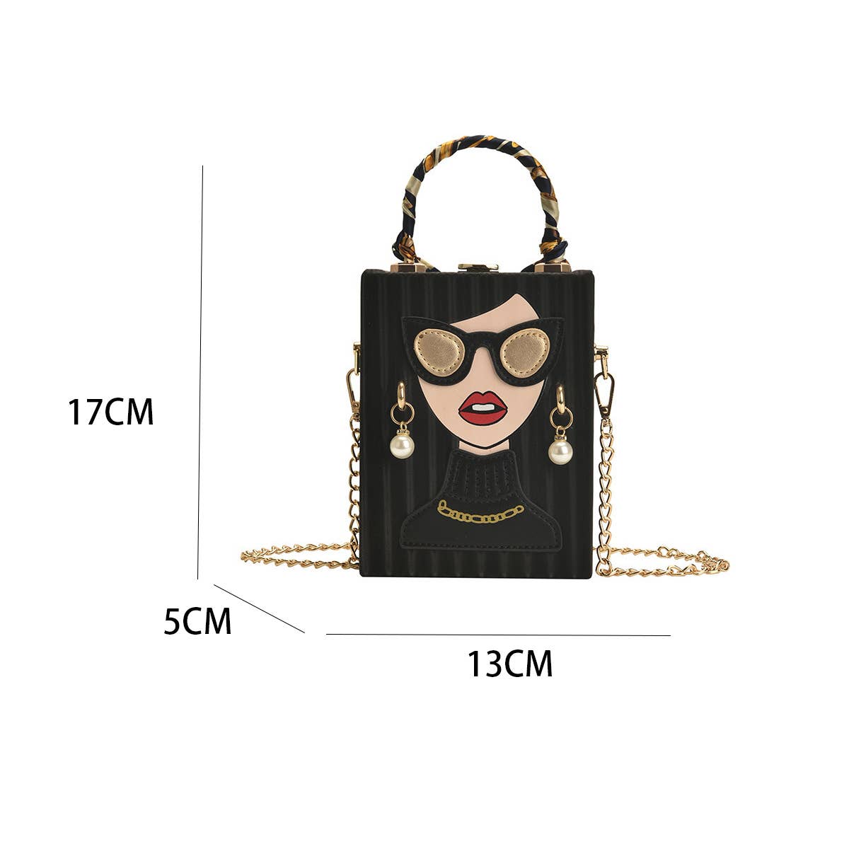 ACCITY RETRO BEAUTY CROSSBODY BAG
