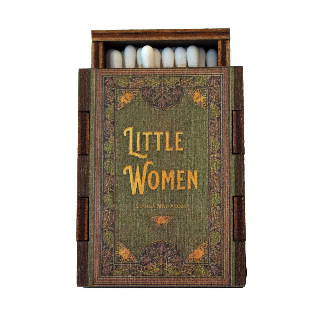 Matches • Alcott Little Women Wooden Matchboxes• Home Decor for Candles
