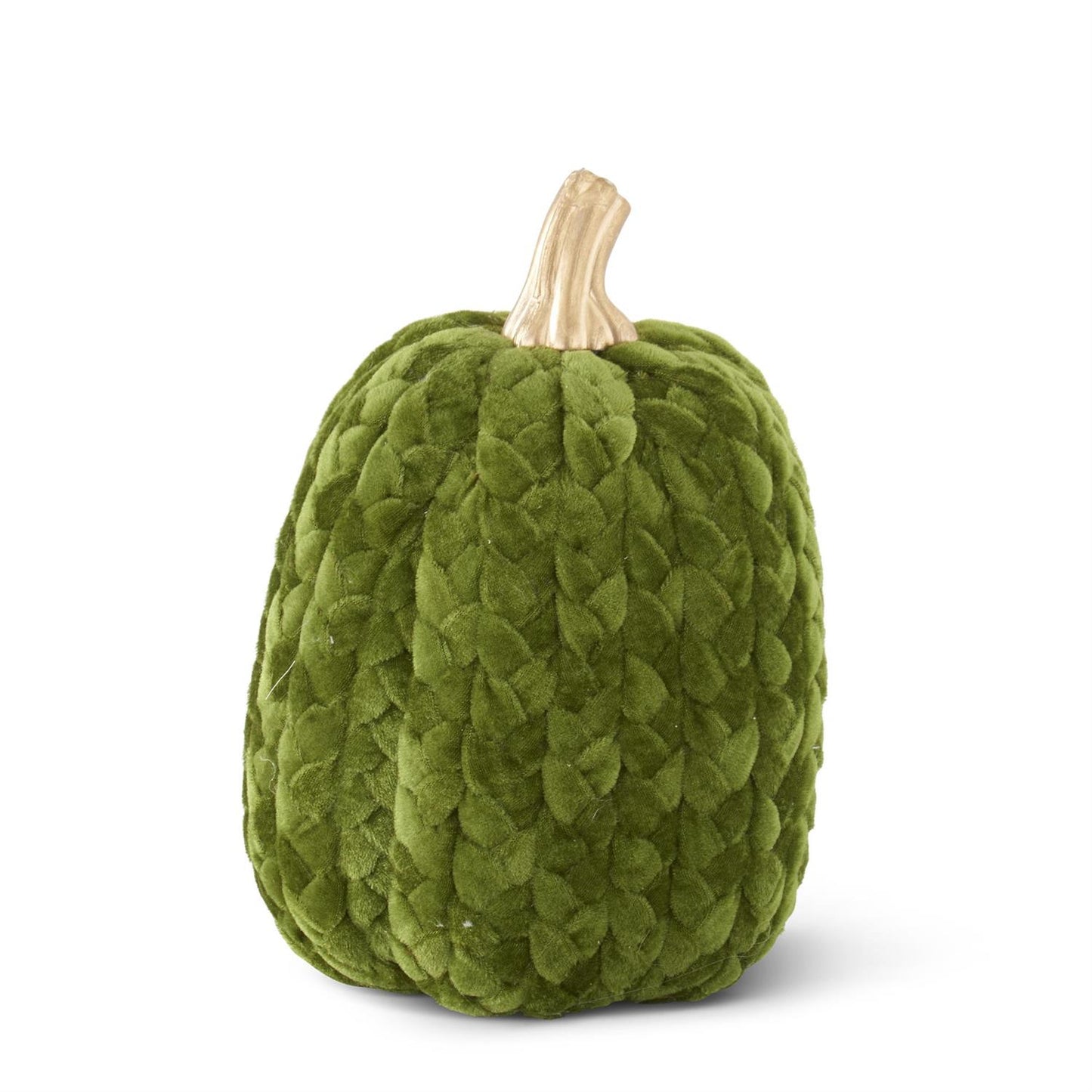 K&K Interiors Green Braided Pumpkin