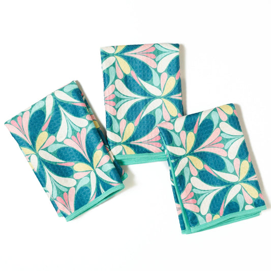 Once Again Home Mighty Mini Towel (Set of 3) Reversible - RJW Neighbors Wreath