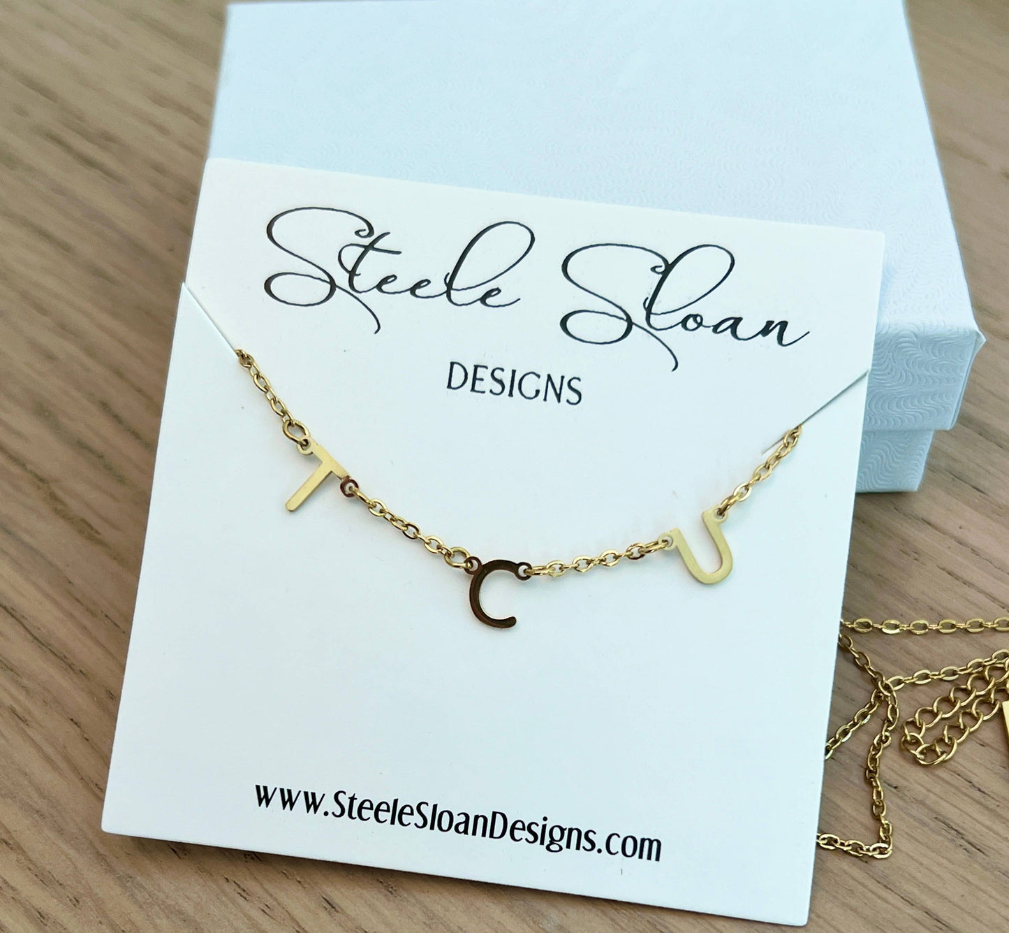 Steele Sloan Designs TCU Charm Necklace