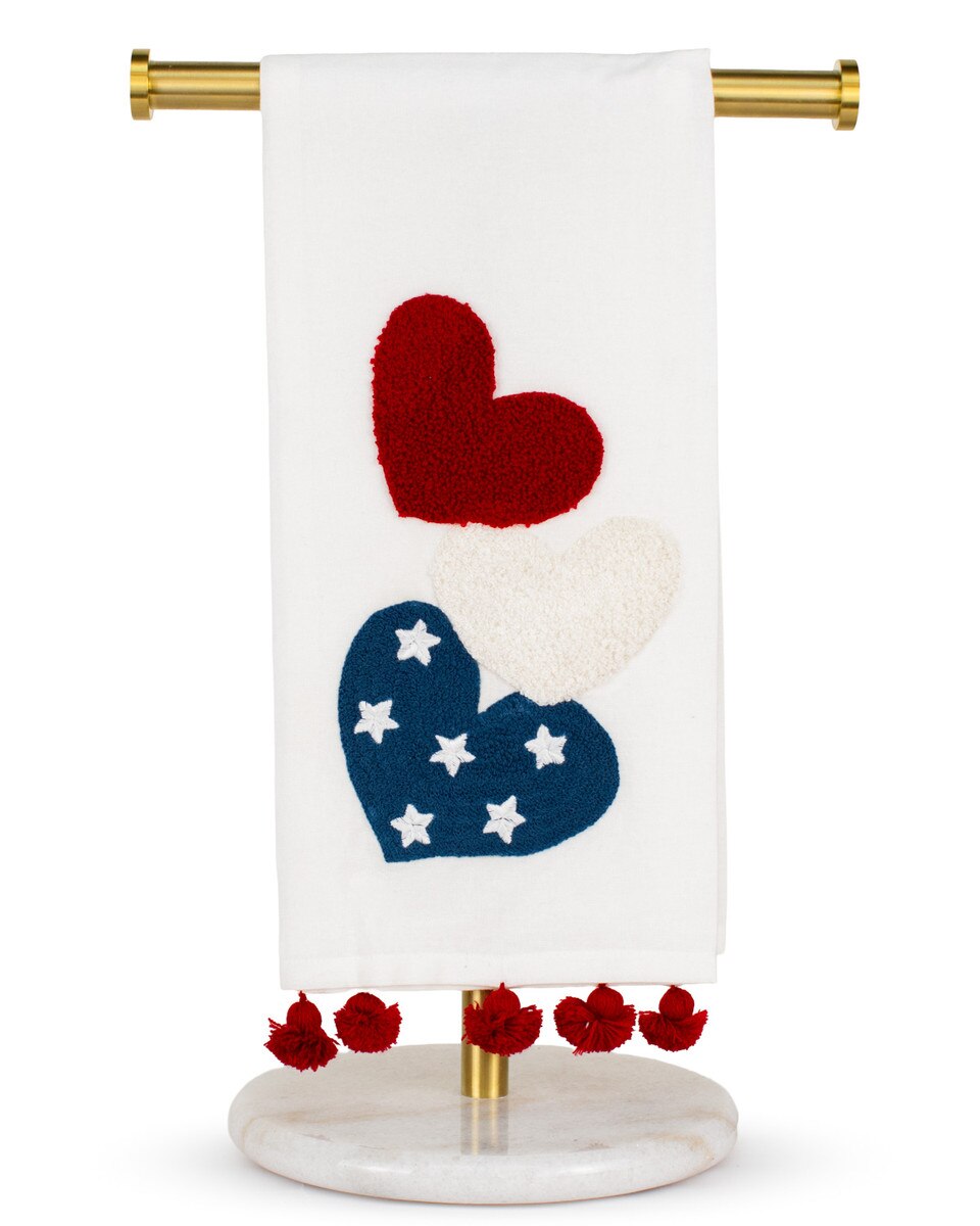 Royal Standard American Love Hand Towel (Red/White/Blue) 20x28