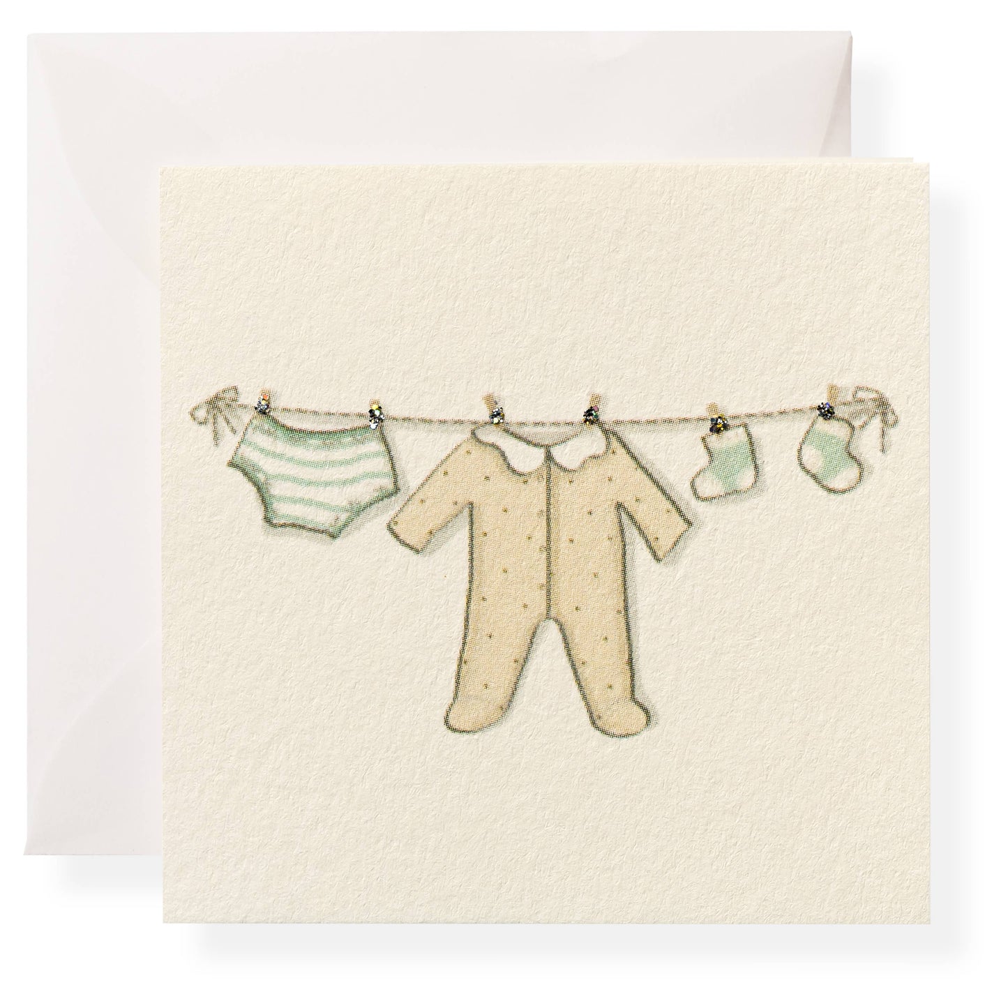 Karen Adams Clothesline Individual Gift Enclosure