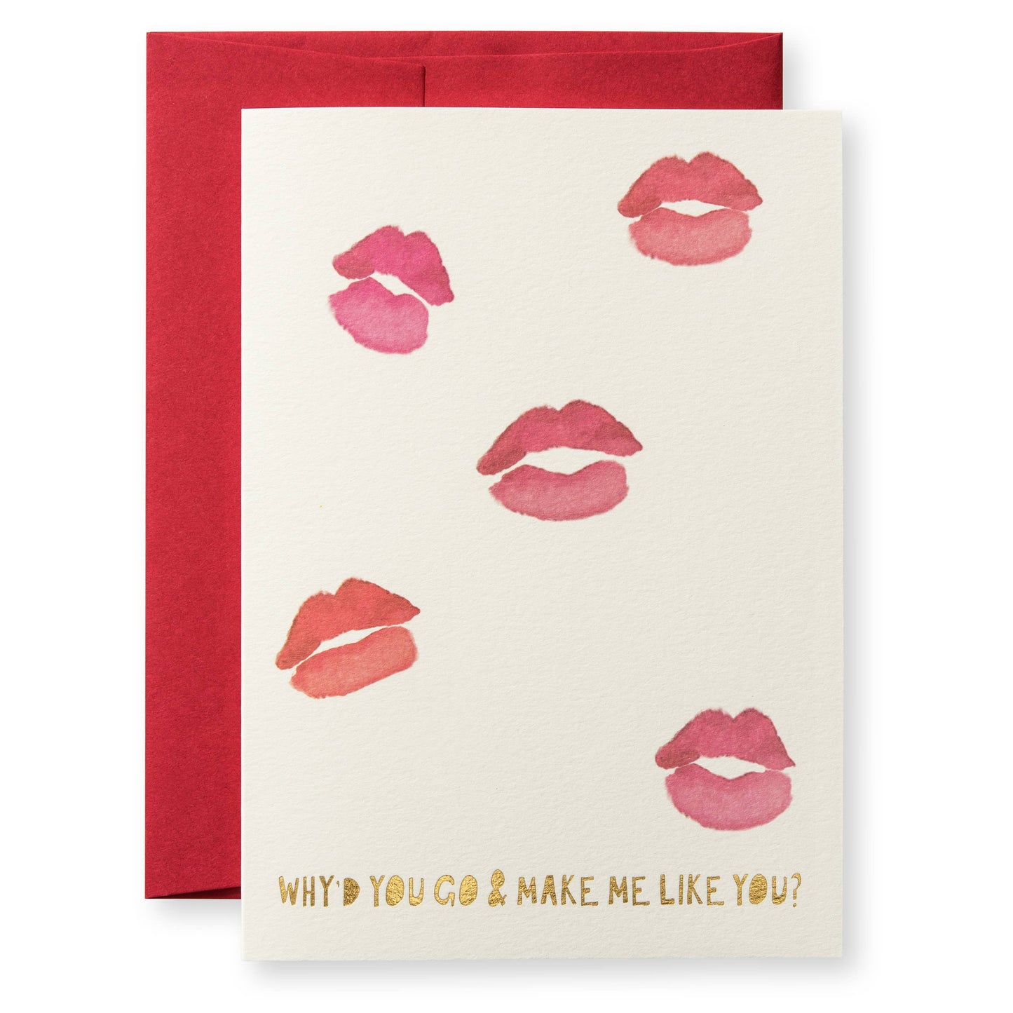 Karen Adams Smooch Greeting Card