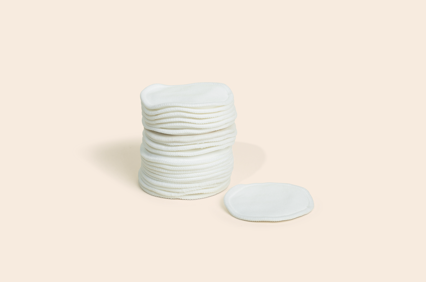 Set of 20 - Reusable Bamboo Cotton Facial Rounds