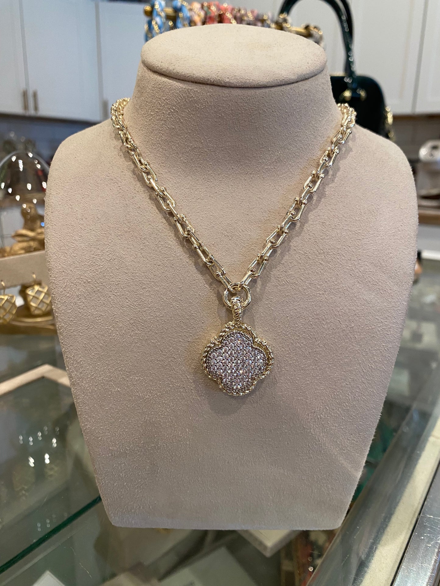 The Meridian Duo Pendant Necklace