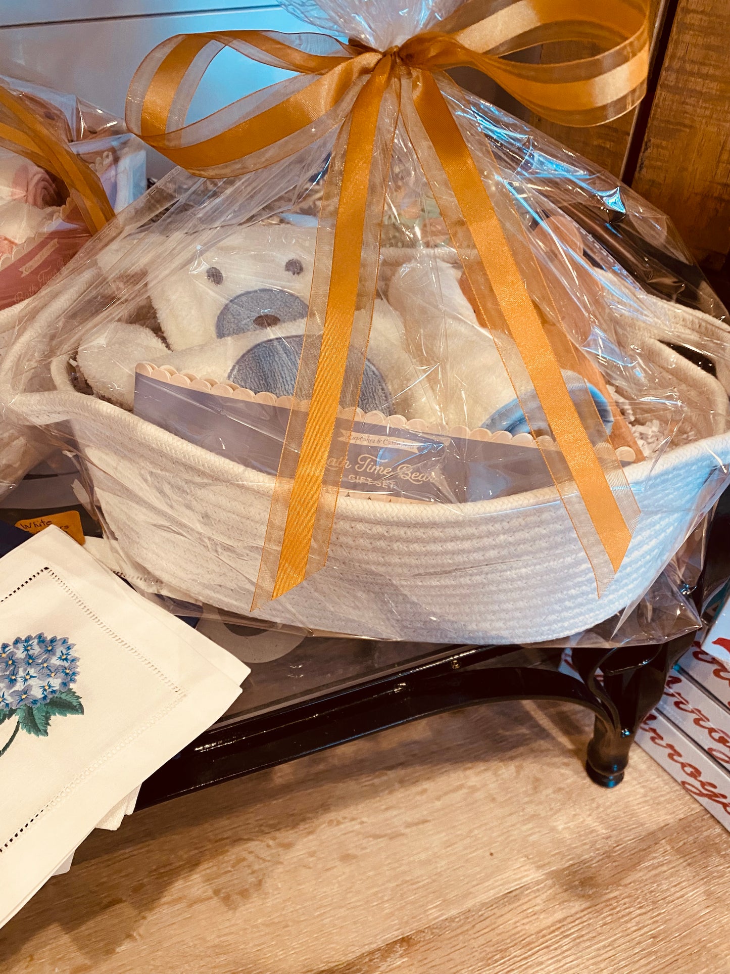 The Cuddle & Keep: Bear Bath Time Organizing Gift Set