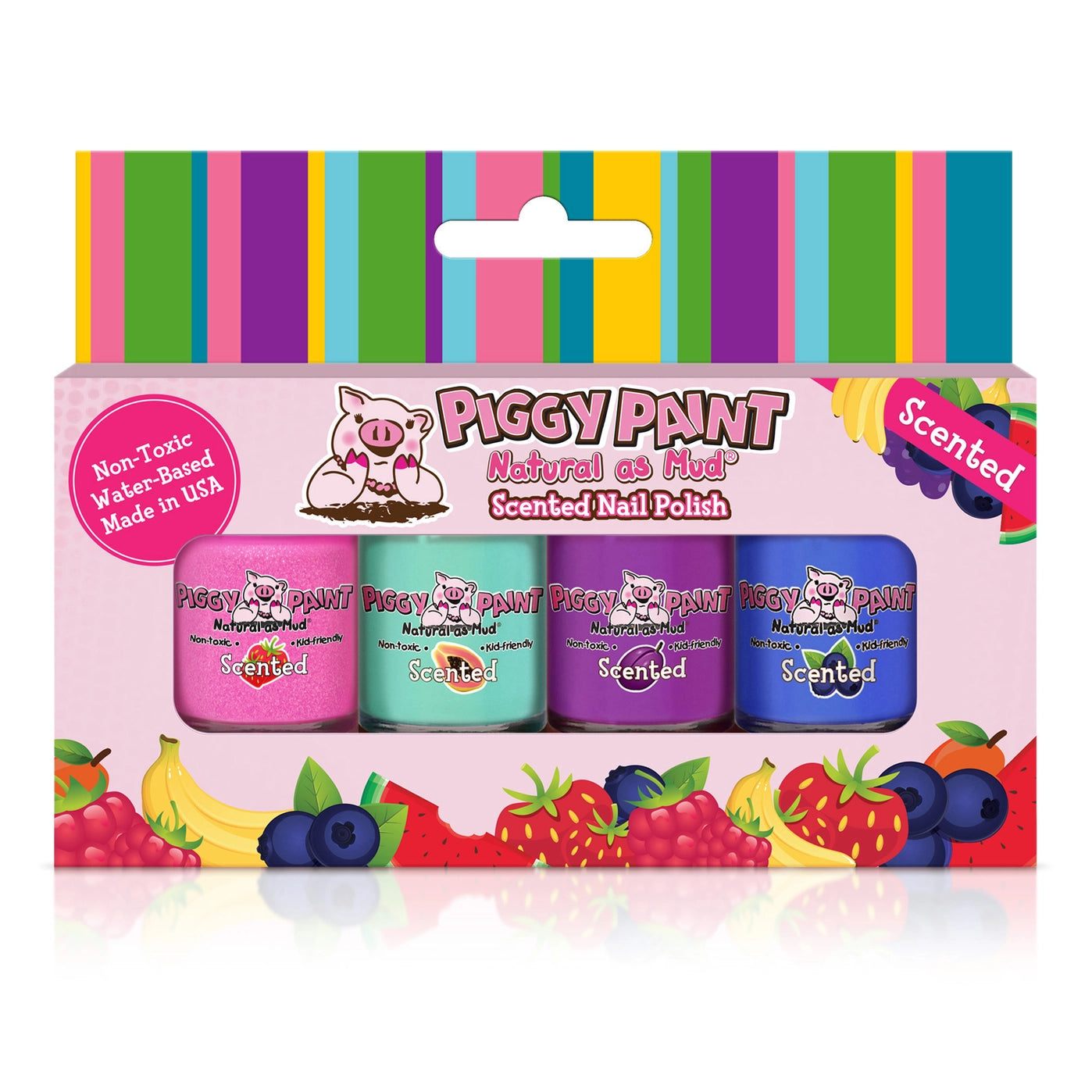 Piggy Paint Gift Set Non-Toxic Kids Nail Polish