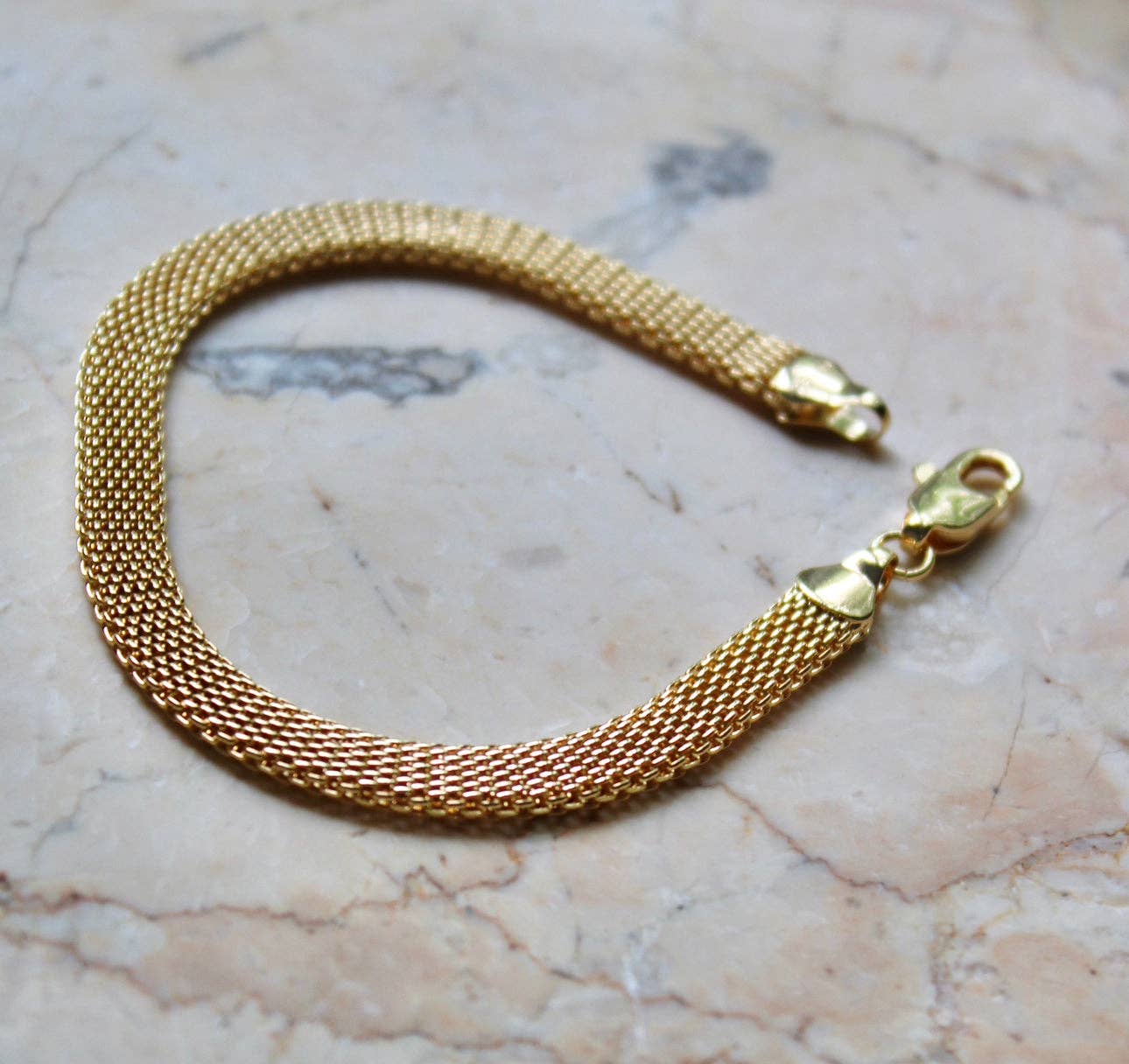Vivian Grace Sahara Mesh Chain Bracelet