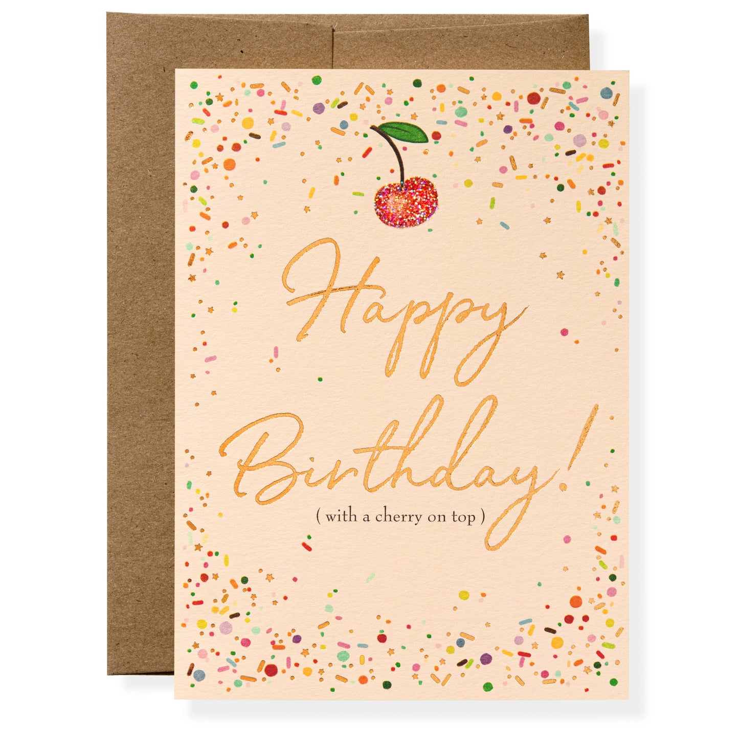 Karen Adams Cherry on Top Greeting Card
