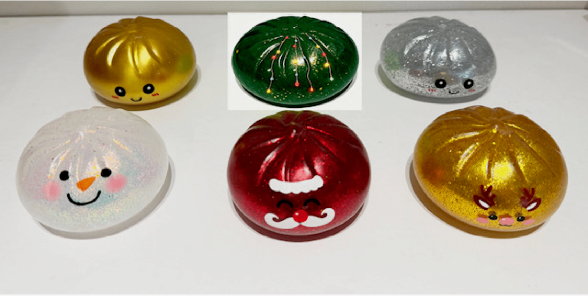 Mystery Dumpling Christmas Squish Buns