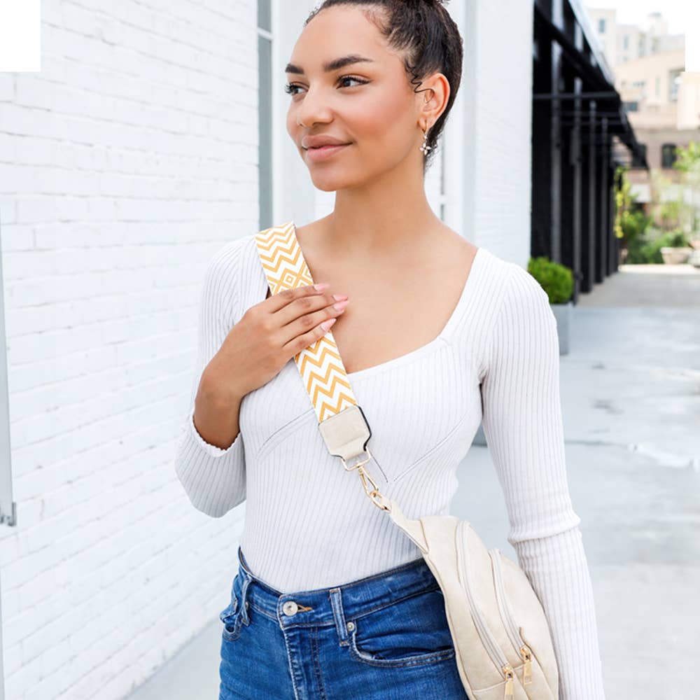 Seriously Shea Rebeca Ivory Sling Cross Body Bag