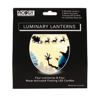 Modgy Luminary - Frosty - Snowman Christmas Holiday Luminary