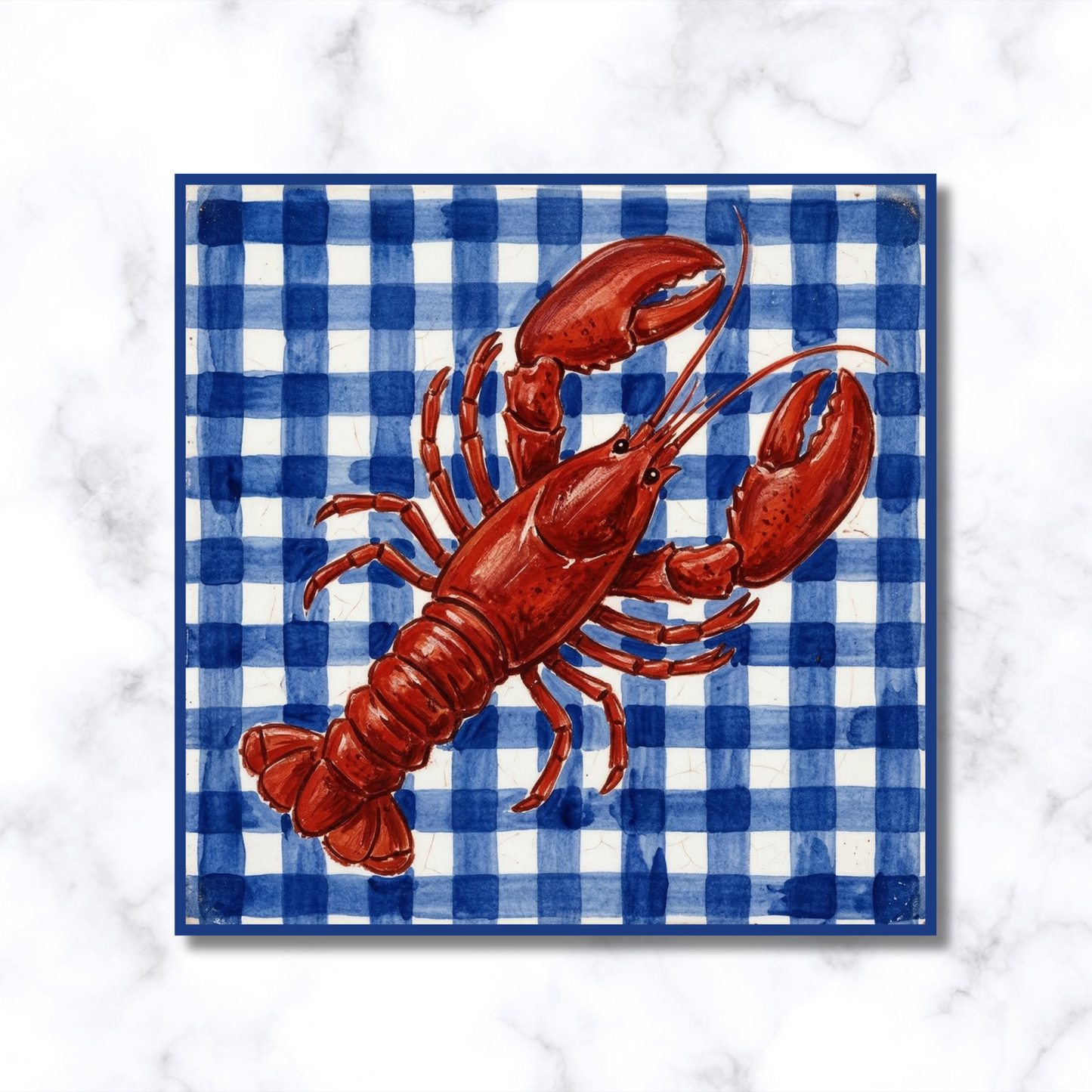 Highland Row Ceramic Lobster Trivet | Coastal Kitchen Decor & Gift