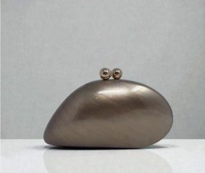 INZI Bronze Hardshell Handbag