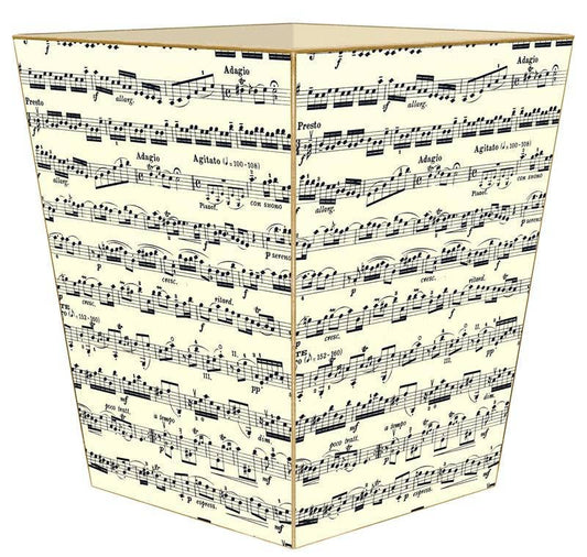 Marye-Kelley Sonata Sheet Music Wastepaper Basket