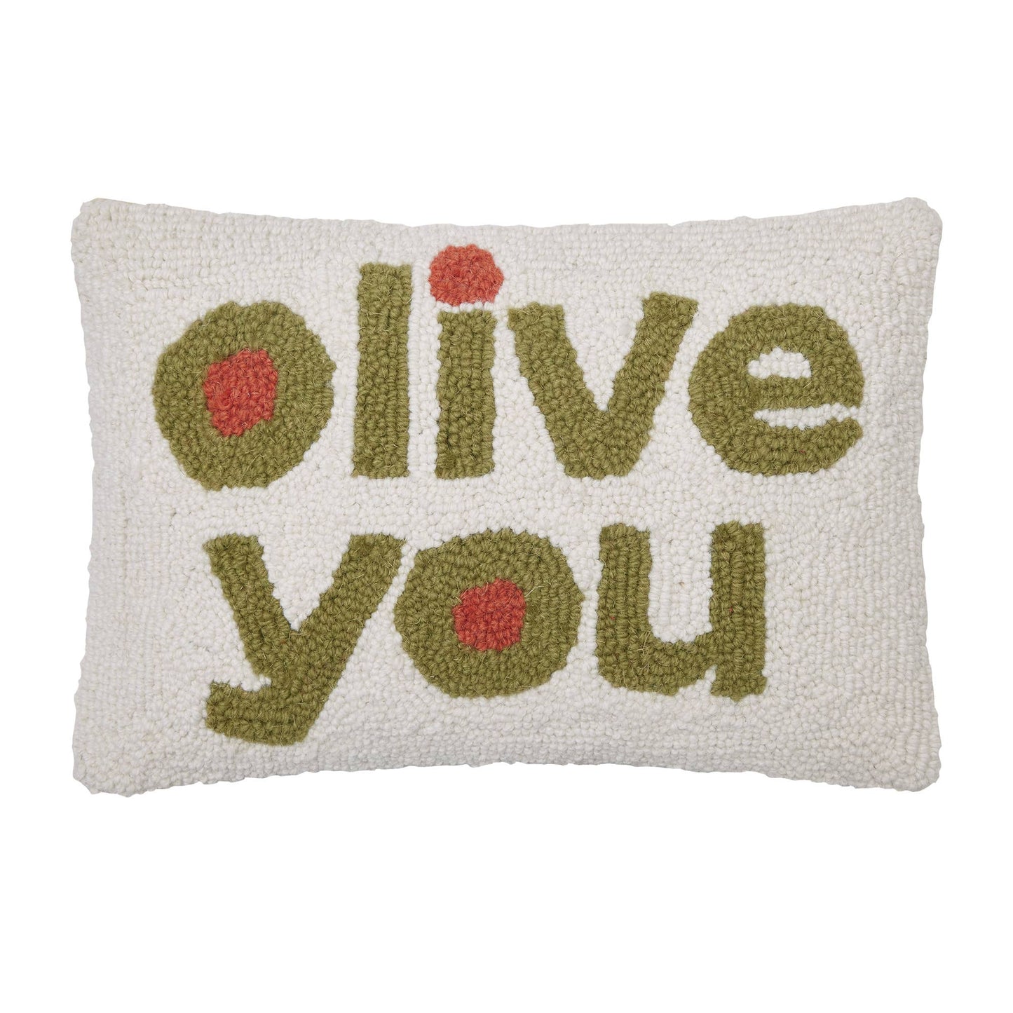 Peking Handicraft Olive You Hook Pillow