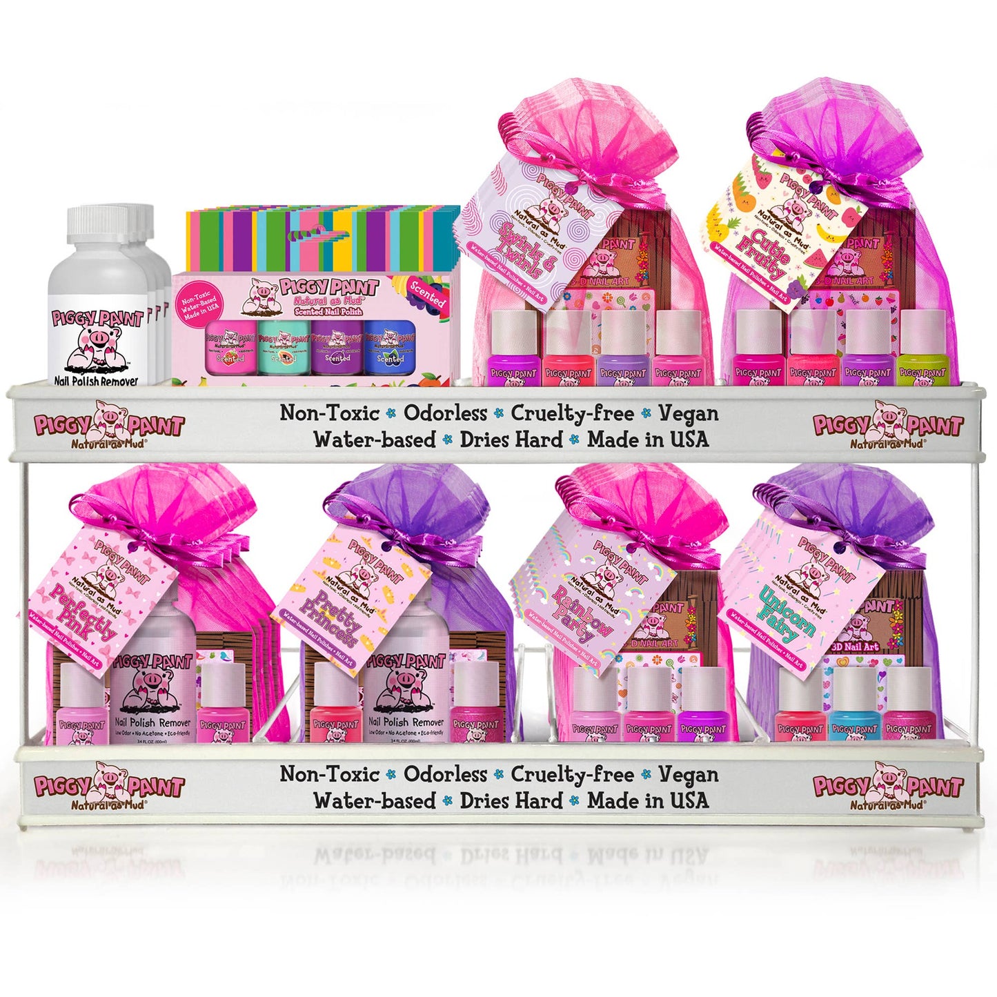Piggy Paint Gift Set Non-Toxic Kids Nail Polish