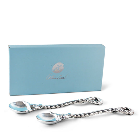 Arthur Court Longhorn Serving Set